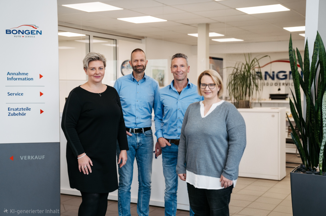 Service Team bei Bongen Auto & Service